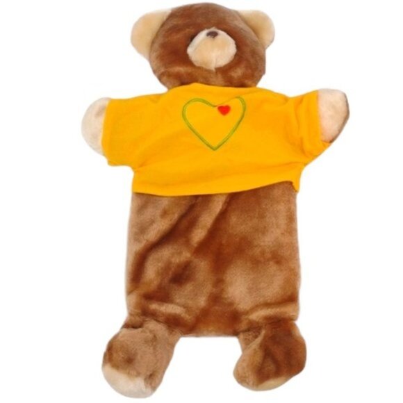 "fashy" Kuschel Children's Hot Water Bottle & Plush Teddy Bear Cover Unused - Picture 1 of 9